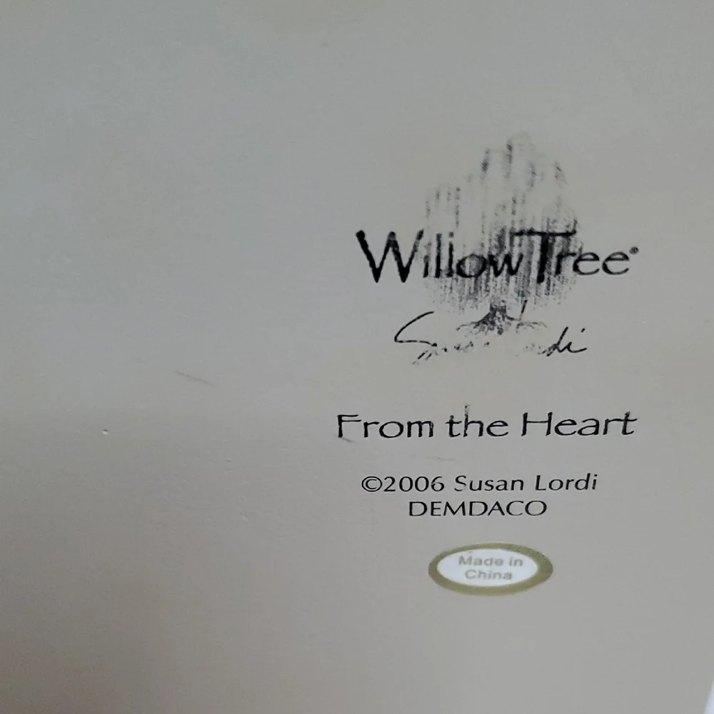 Willow Tree Gray and Red Jewelry Organizer